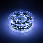 Светодиодная новогодняя гирлянда ЭРА ENIN-1000W нить холодный свет 100 м 1000 microLED IP44 220В Светодиодная новогодняя гирлянда ЭРА ENIN-1000W нить холодный свет 100 м 1000 microLED IP44 220В