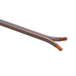 Акустический кабель ЭРА 2х1,50 мм2 прозрачный, 20 м Акустический кабель ЭРА 2х1,50 мм2 прозрачный, 20 м