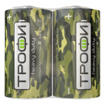 Элемент питания Трофи R20-2S Классика солевой