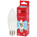 Лампа светодиодная ЭРА RED LINE LED B35-15W-840-E27 R 15Вт свеча нейтральный белый свет Е27