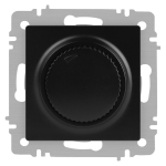 Светорегулятор Intro Accent 6-401-05 поворотный, 600Вт 230В, IP20, СУ, антрацит