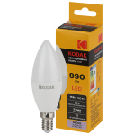 Лампочка светодиодная Kodak LED KODAK B35-11W-865-E14 E14 / Е14 11Вт свеча холодный дневной свет Лампочка светодиодная Kodak LED KODAK B35-11W-865-E14 E14 / Е14 11Вт свеча холодный дневной свет