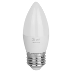Лампочка светодиодная ЭРА GREEN LINE LED B35-8W-840-E27 GL E27 8 Вт свеча яркий белый свет