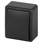 Выключатель ЭРА Эксперт 11-1201-05 10АХ-250В IP20 ОУ антрацит