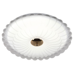 Светильник потолочный светодиодный ЭРА Классик без ДУ SPB-6 Chester 48W-5K WH+GD 5000К белый/золото