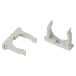 Крепеж клипса для труб ЭРА CLIP-50-G-MP прямой монтаж d 50мм серый 25шт