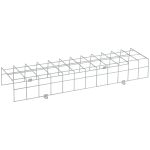 Решетка защитная ЭРА SPP-BAR-690-140 для светильников SPP