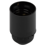 Патрон ЭРА Е27 подвесной бакелит, черный, Б/Н, гр.уп., 50 шт.