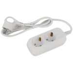 Удлинитель электрический ЭРА UDL-10-215-E Greenline 2 розетки с заземлением 1,5м ПВС 3x0.75мм2