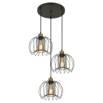 Светильник подвесной (подвес) Rivoli Adelaida 5108-203 3хЕ27 60 Вт лофт-кантри