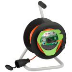 Удлинитель силовой ЭРА RP-1-2x1-20m на пластиковой катушке без заземления 1 розетка 20м ПВС 2х1мм2