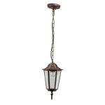 Светильник уличный подвесной ЭРА «Веледа» GBS-104-BR-0810 230В Е27 IP54 бронза