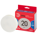 Лампочка светодиодная ЭРА RED LINE LED GX-20W-865-GX70 R GX70 20 Вт таблетка холодный свет Лампочка светодиодная ЭРА RED LINE LED GX-20W-865-GX70 R GX70 20 Вт таблетка холодный свет
