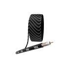 Кабель коаксиальный ЭРА RG-6U, 75 Ом,  CCS/(оплётка Al 64%), PE, цвет чёрный