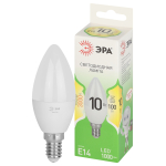 Лампочка светодиодная ЭРА GREEN LINE LED B35-10W-830-E14 GL E14 10 Вт свеча теплый свет Лампочка светодиодная ЭРА GREEN LINE LED B35-10W-830-E14 GL E14 10 Вт свеча теплый свет