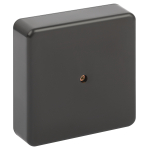 Распаячная коробка ЭРА BS-B-100-100-30 для кабель-канала черная 100х100х30мм IP40