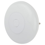 Ночник - светильник светодиодный ЭРА NN-632-SW-W в розетку с выключателем белый