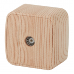 Розетка ЭРА Intro Polo 3-301-11 накладная сосна телевизионная Розетка ЭРА Intro Polo 3-301-11 накладная сосна телевизионная