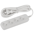 Удлинитель электрический ЭРА UDL-10-450 Greenline 4 розетки без заземления 5м ПВС 2x0.75мм2