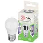 Лампочка светодиодная ЭРА GREEN LINE LED P45-10W-865-E27 GL E27 10 Вт шар холодный свет Лампочка светодиодная ЭРА GREEN LINE LED P45-10W-865-E27 GL E27 10 Вт шар холодный свет