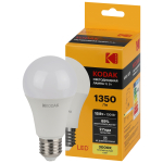 Лампочка светодиодная Kodak LED KODAK A60-15W-830-E27 E27 / Е27 15Вт груша теплый белый свет Лампочка светодиодная Kodak LED KODAK A60-15W-830-E27 E27 / Е27 15Вт груша теплый белый свет