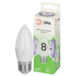 Лампочка светодиодная ЭРА GREEN LINE LED B35-8W-865-E27 GL E27 8 Вт свеча холодный свет Лампочка светодиодная ЭРА GREEN LINE LED B35-8W-865-E27 GL E27 8 Вт свеча холодный свет