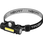 Фонарь налобный светодиодный Трофи GA-101 аккумуляторный 3 Вт COB + 3 Вт LED 2 режима магнит