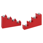 Изолятор ступенчатый шинный ЭРА NO-224-155 ИС4-20 (М6) с болтами 6кВ