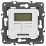 Терморегулятор ЭРА Elegance 14-4111-01М универс.230В-Imax16А, белый матовый