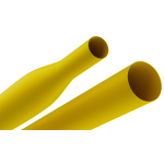 Термоусадочная трубка ЭРА NO-224-505 ТТУ нг-LS 40/20 жёлтая в отрезках по 1 м. (упаковка 10 штук)