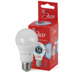 Лампа светодиодная ЭКО ECO LED A60-14W-840-E27 | ЭРА | Б0030029