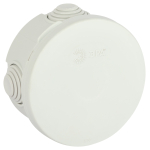 Распаячная коробка ЭРА KOR-85-40-4gv-MP серая 85х40мм с гермовводами 4 входа прямой монтаж IP55