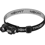 Фонарь налобный светодиодный Трофи GA-103 аккумуляторный 3 Bт сенсорное управление магнит клипса 6 режимов