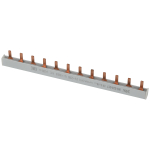 Шина соединительная ЭРА NO-224-617 PIN штырь 2Р 63А 22 см 12 модулей