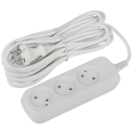 Удлинитель электрический ЭРА UDL-10-370 Greenline 3 розетки без заземления 7м ПВС 2x1мм2