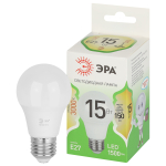 Лампочка светодиодная ЭРА GREEN LINE LED A60-15W-830-E27 GL E27 15 Вт груша теплый свет Лампочка светодиодная ЭРА GREEN LINE LED A60-15W-830-E27 GL E27 15 Вт груша теплый свет