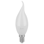 Лампочка светодиодная ЭРА GREEN LINE LED BXS-8W-865-E14 GL E14 8 Вт свеча на ветру холодный свет