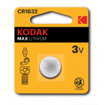 Батарейки Kodak CR1632-1BL MAX Lithium (60/240/36000) Батарейки Kodak CR1632-1BL MAX Lithium (60/240/36000)