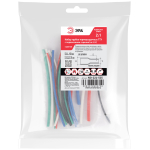 Термоусадочная трубка ЭРА NO-224-535 ТТУ нг-LS 2:1 набор №1: 5 цветов по 4 шт. (L= 100мм)