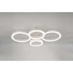 Светильник потолочный светодиодный Rivoli Juniper 6187-702 LED 75 Вт 3000-6000К белый с пультом