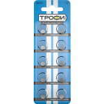 Элемент питания  Трофи G0 (379) LR521, LR63 кнопочный (часовой)