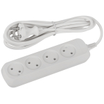 Удлинитель электрический ЭРА UDL-10-430 Greenline 4 розетки без заземления 3м ПВС 2x0.75мм2