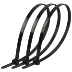 Кабельная стяжка ЭРА NO-225-177 (хомут) нейлоновая 3.6 х 150 мм чёрная (100 шт/уп)