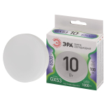 Лампа светодиодная ЭРА GREEN LINE LED GX-10W-865-GX53 GL 10Вт таблетка холодный свет GX53