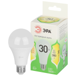 Лампочка светодиодная ЭРА GREEN LINE LED A65-30W-830-E27 GL E27 30 Вт груша теплый свет Лампочка светодиодная ЭРА GREEN LINE LED A65-30W-830-E27 GL E27 30 Вт груша теплый свет