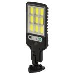 Светильник уличный ЭРА ERAKCS25-02 на солнечной батарее 10Вт 300 Лм 5000К 100 LED COB с датчиком движения ПДУ IP44