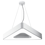 Светильник светодиодный Geometria ЭРА Delta SPO-153-W-40K-030 30Вт 4000К 2100Лм IP40 600*600*80 белый подвесной