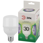 Лампа светодиодная ЭРА GREEN LINE LED POWER T70-30W-865-E27 GL Е27 30 Вт колокол холодный свет Лампа светодиодная ЭРА GREEN LINE LED POWER T70-30W-865-E27 GL Е27 30 Вт колокол холодный свет