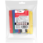 Термоусадочная трубка ЭРА NO-224-526 ТТУ нг-LS 8/4 набор: 7 цветов по 3 шт. (L= 100мм)