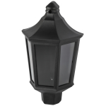 Садово-парковый светильник ЭРА НБУ 06-60-003 Ника 60Вт черный прозрачный